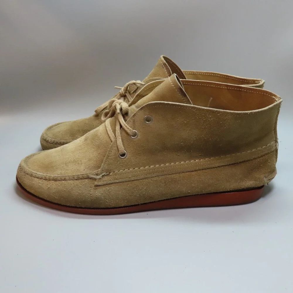 Quoddy J Crew Suede Roughout Chukka Moccasin Booty‎ Mens 11 READ